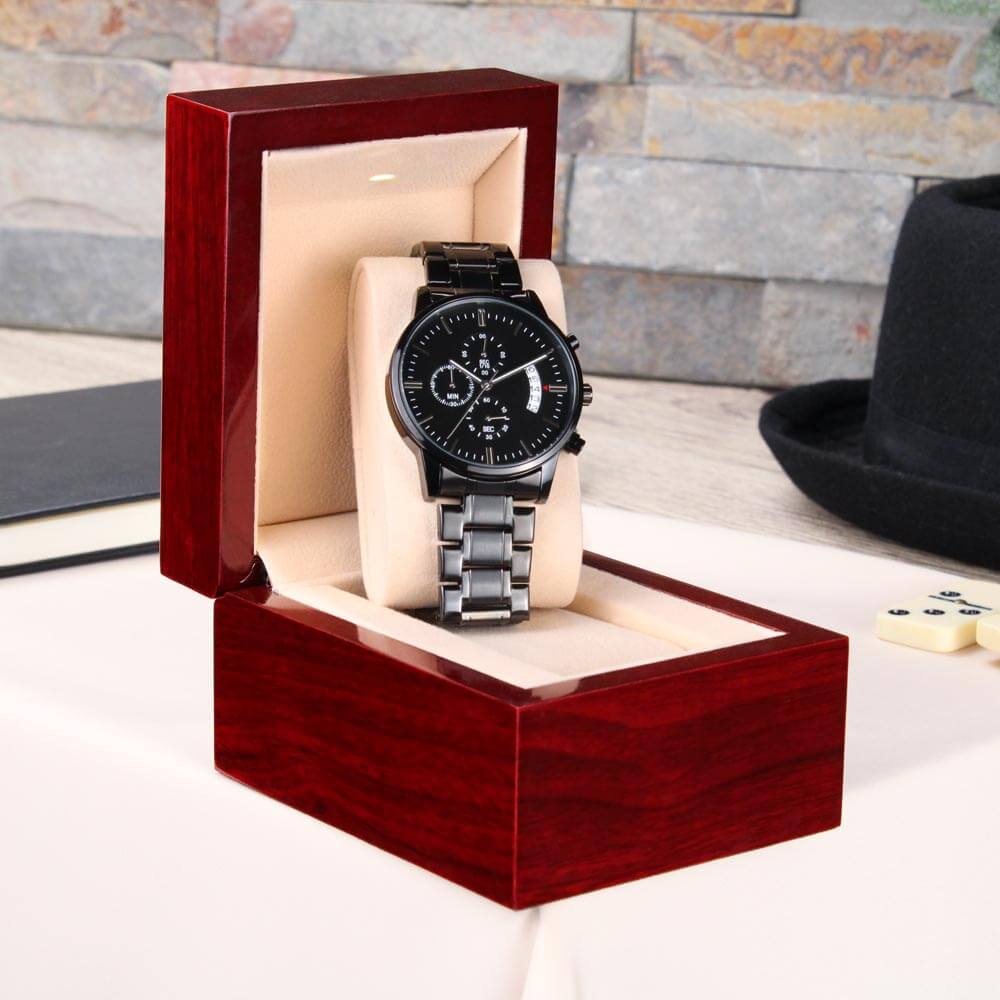 To My Brother -Always And Forever - Engraved Premium Watch - SSBW3 Jewelry ShineOn Fulfillment