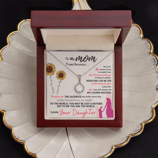 To My Mom - From Daughter - Beautiful Gift Set - SSM20V2 Jewelry ShineOn Fulfillment