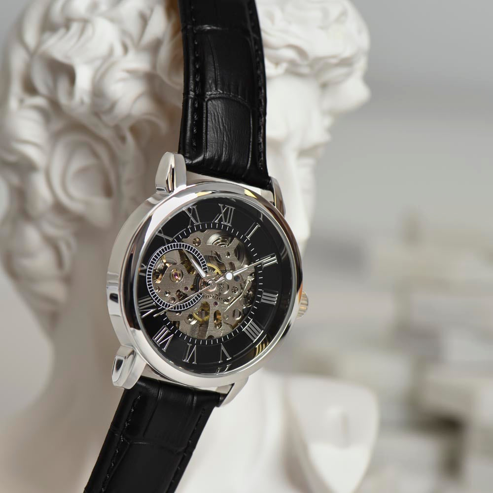 To My Man | Forever Yours | Personalized Watch - SSMW1 Jewelry ShineOn Fulfillment