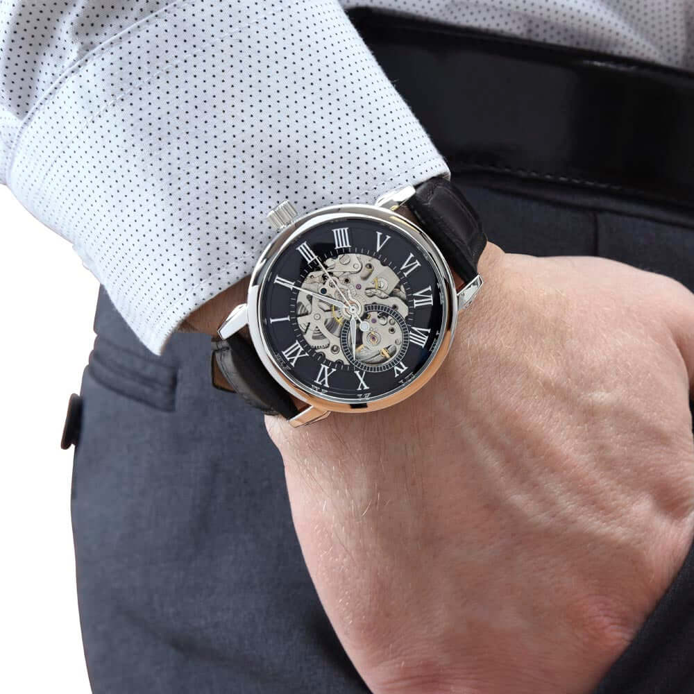To My Son In Law | Before I Thank You | Personalized Watch - SSIL1 Jewelry ShineOn Fulfillment