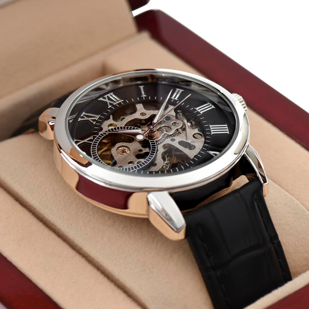To My Man | Forever Yours | Personalized Watch - SSMW1 Jewelry ShineOn Fulfillment