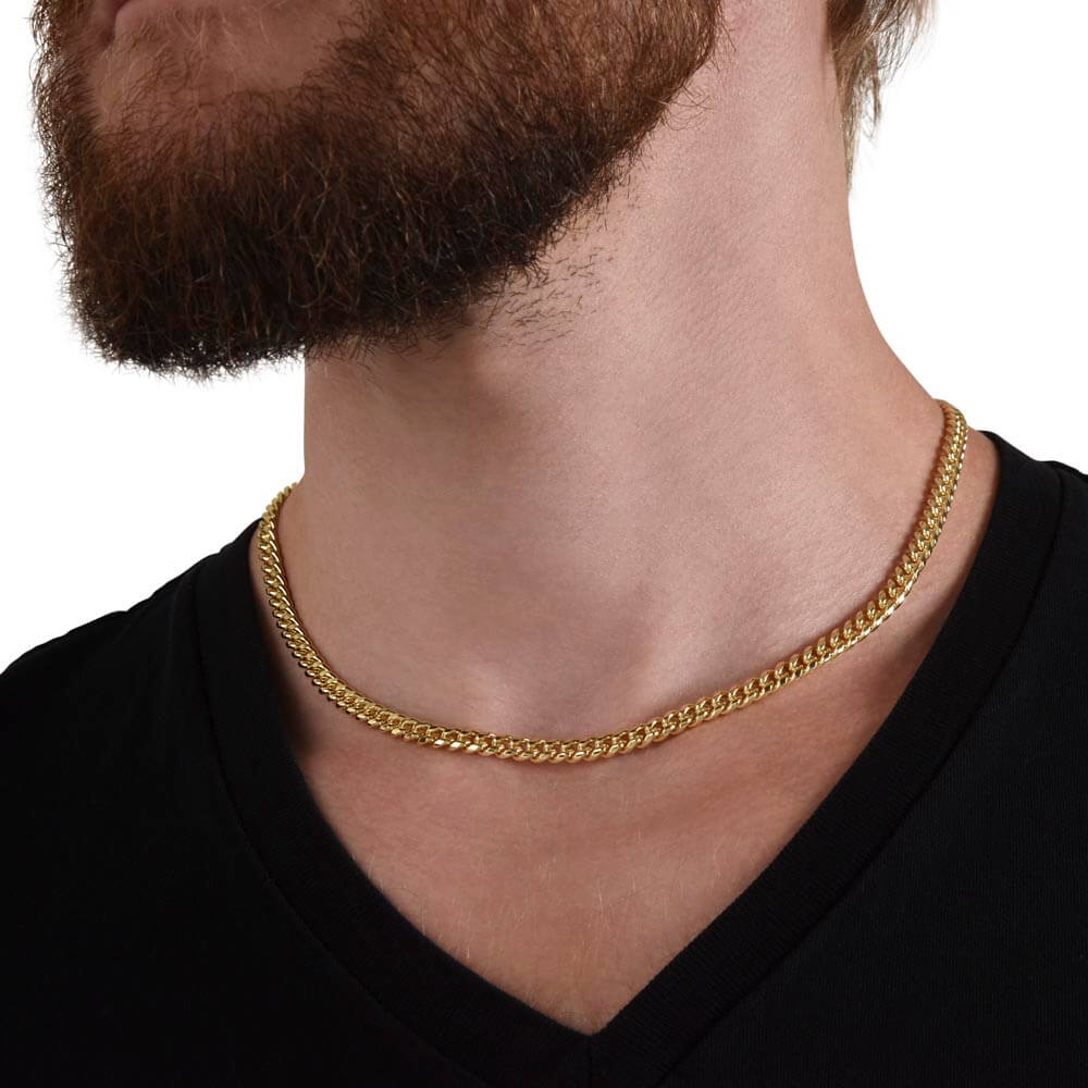 To My Son In Law - Cuban Link Chain Gift Set - SSIL1 Jewelry ShineOn Fulfillment