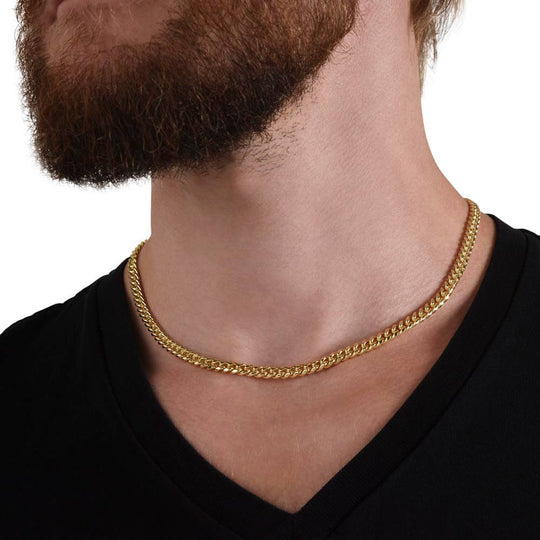 To My Son In Law - Cuban Link Chain Gift Set - SSIL1 Jewelry ShineOn Fulfillment