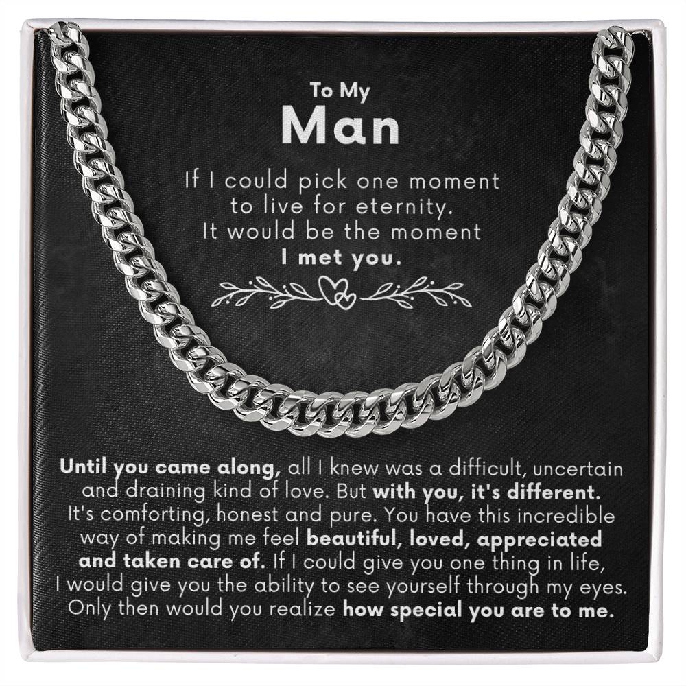 To My Man - Luxury Gift Set - SSTM5 Jewelry ShineOn Fulfillment Stainless Steel Standard Box