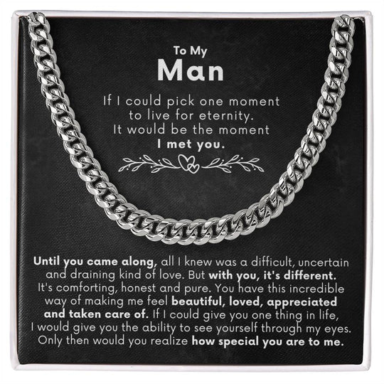 To My Man - Luxury Gift Set - SSTM5 Jewelry ShineOn Fulfillment Stainless Steel Standard Box