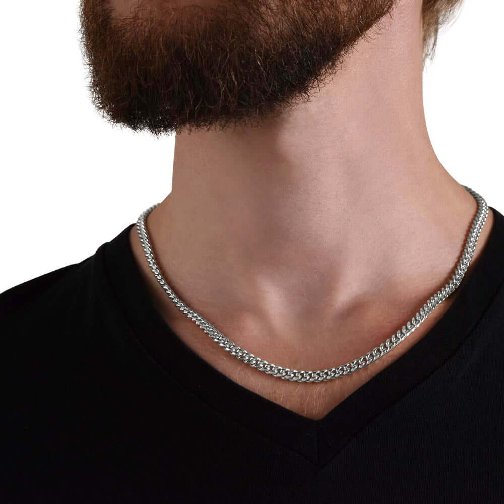 To My Son In Law - Cuban Link Chain Gift Set - SSIL1 Jewelry ShineOn Fulfillment