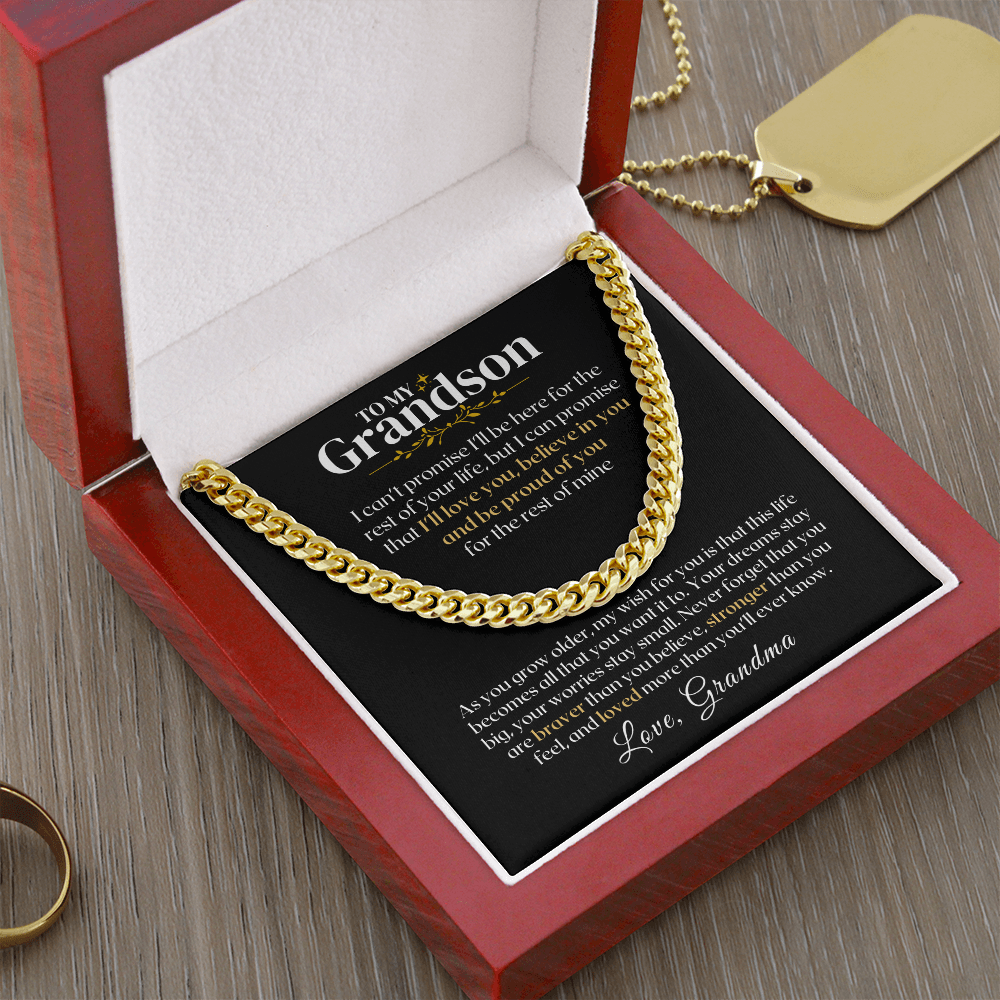 To My Grandson - Rest Of Mine - Gift Set - SS330v3 Jewelry ShineOn Fulfillment