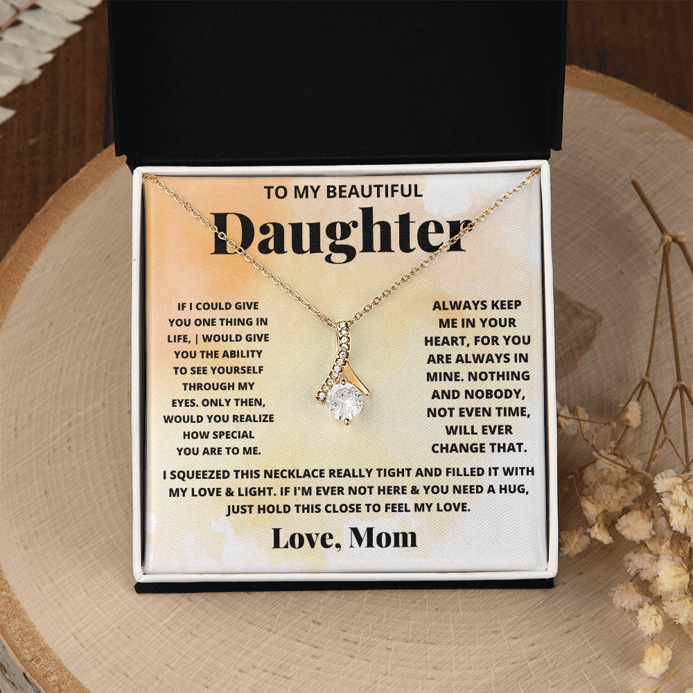 To My Daughter - Feel My Love - Gift Set - SSD32 Jewelry ShineOn Fulfillment