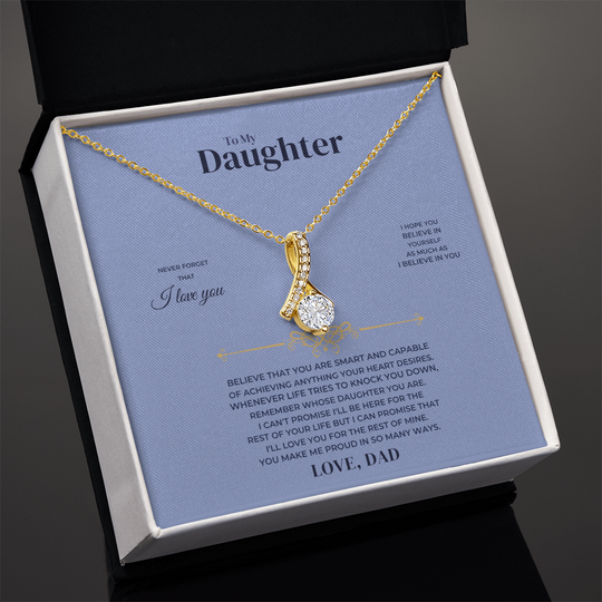 To My Daughter - Love Dad - Gift Set - SS268 Jewelry ShineOn Fulfillment