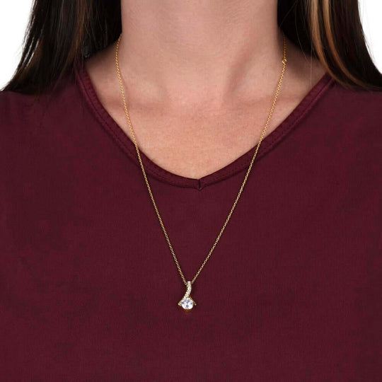 To My Daughter - Love Dad - Necklace Gift Set - SS318V2 Jewelry ShineOn Fulfillment