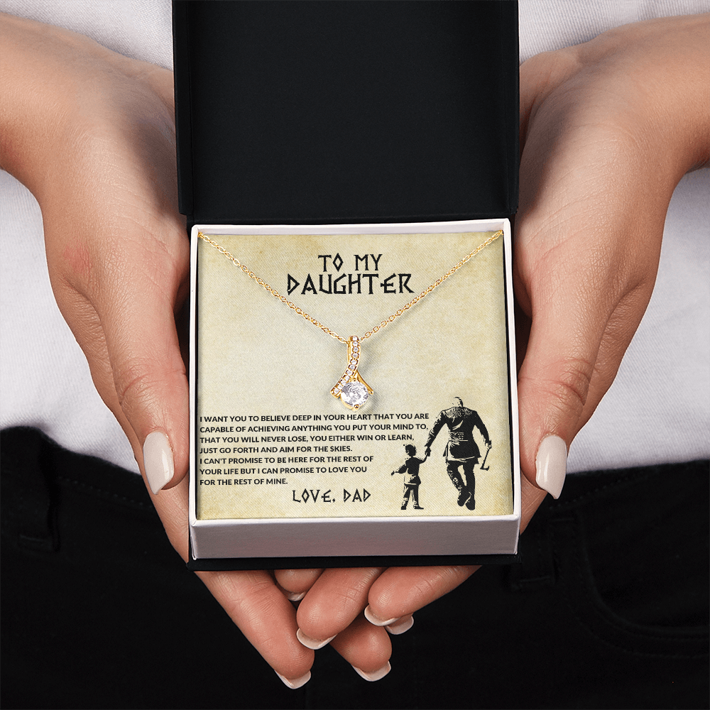 To My Daughter - Believe Deep - Gift Set - SSD33V3 Jewelry ShineOn Fulfillment