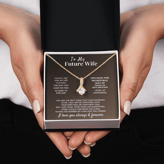 To My Future Wife - Beautiful Gift Set - SS16V1 Jewelry ShineOn Fulfillment