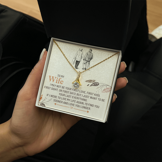 To My Wife - First Kiss - Beautiful Gift Set - SSW25 Jewelry ShineOn Fulfillment