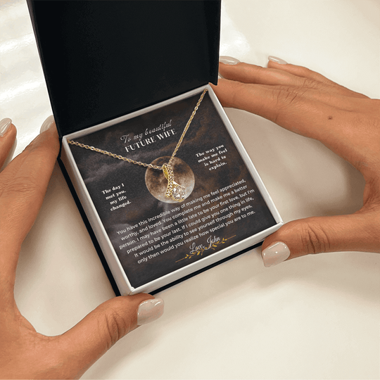To My Beautiful Future Wife - Gift Set - SS162V4A Jewelry ShineOn Fulfillment