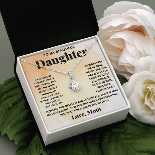 To My Daughter - Feel My Love - Gift Set - SSD32 Jewelry ShineOn Fulfillment