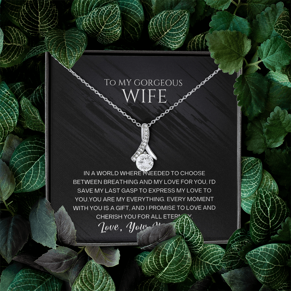 To My Gorgeous Wife - Beautiful Gift Set - SSW23 Jewelry ShineOn Fulfillment