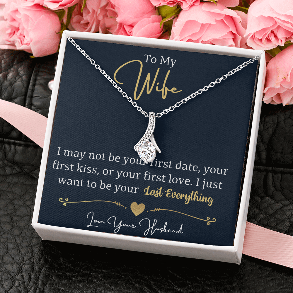 To My Wife - Last Everything - Beautiful Gift Set - SSW24 Jewelry ShineOn Fulfillment