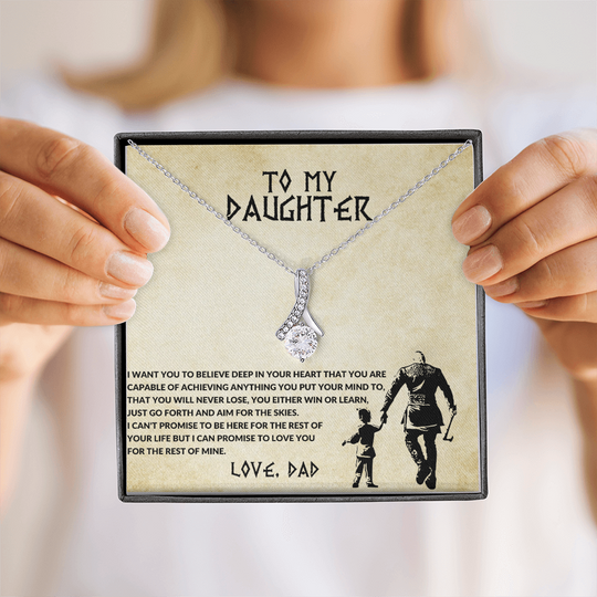 To My Daughter - Believe Deep - Gift Set - SSD33V3 Jewelry ShineOn Fulfillment