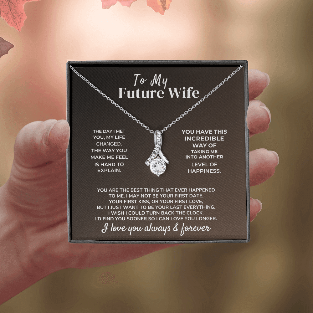 To My Future Wife - Beautiful Gift Set - SS16V1 Jewelry ShineOn Fulfillment