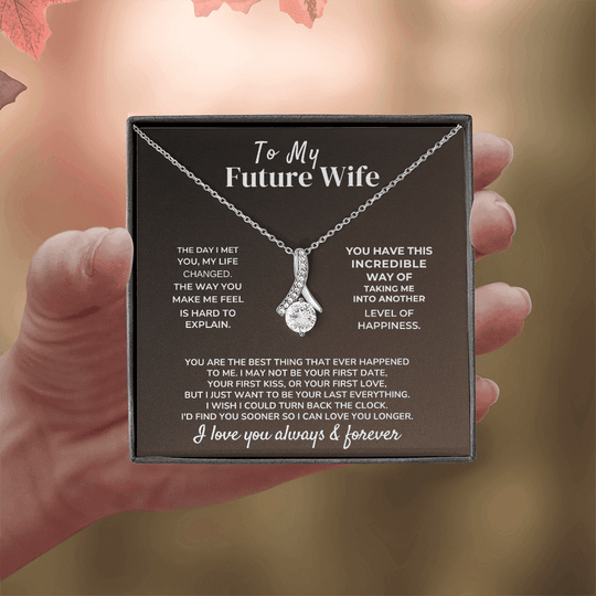 To My Future Wife - Beautiful Gift Set - SS16V1 Jewelry ShineOn Fulfillment
