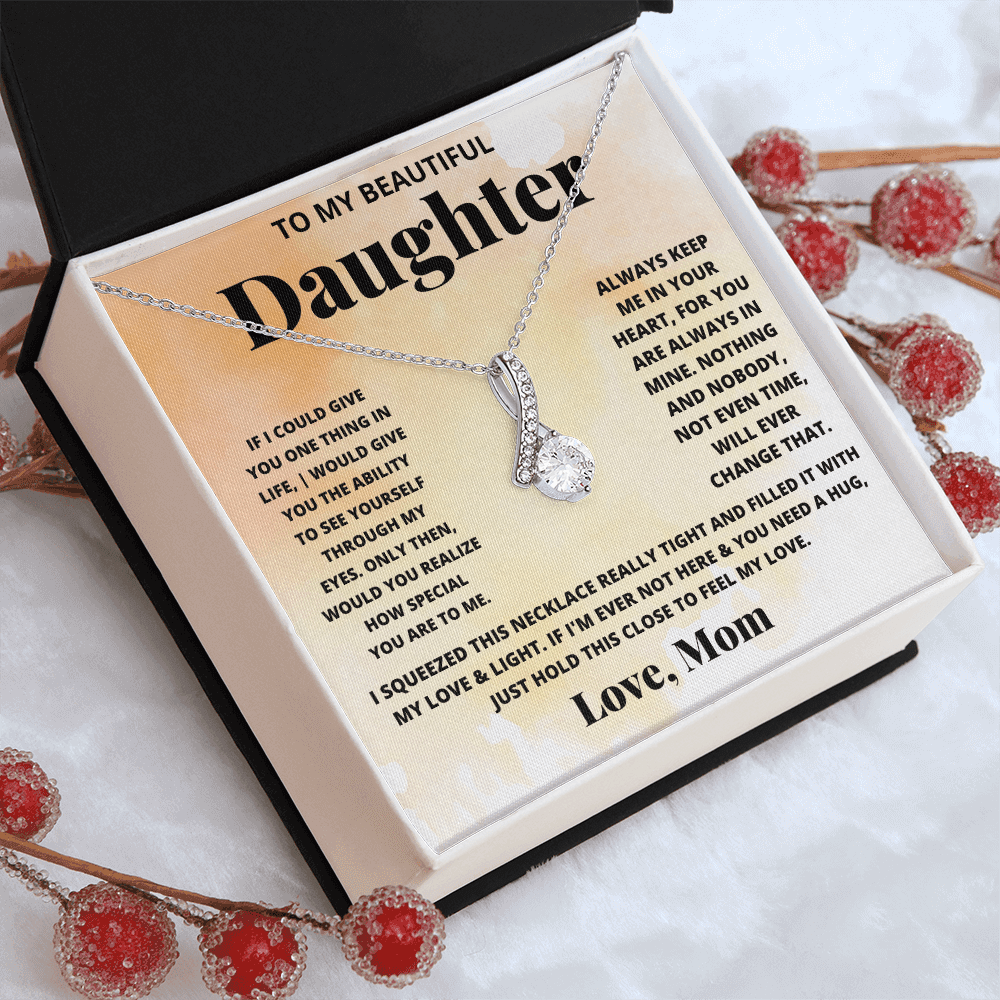 To My Daughter - Feel My Love - Gift Set - SSD32 Jewelry ShineOn Fulfillment