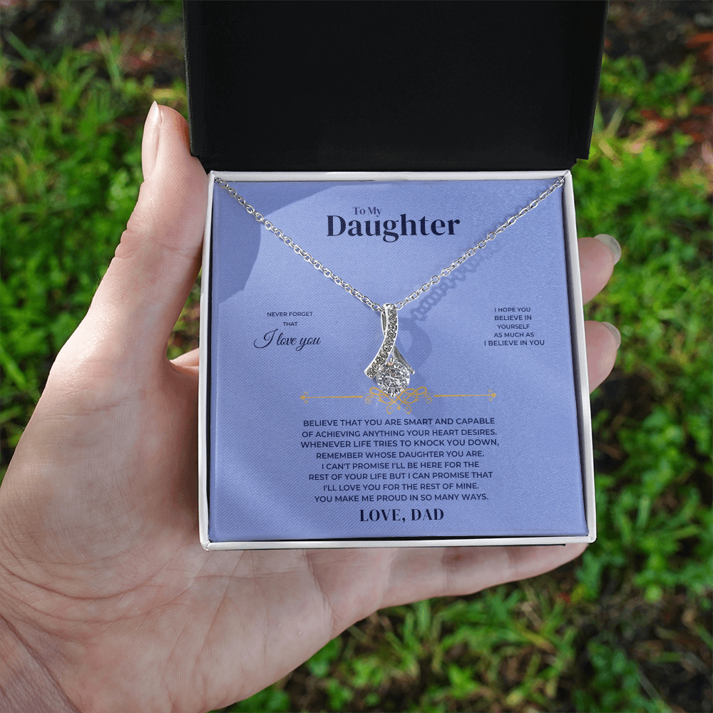 To My Daughter - Love Dad - Gift Set - SS268 Jewelry ShineOn Fulfillment