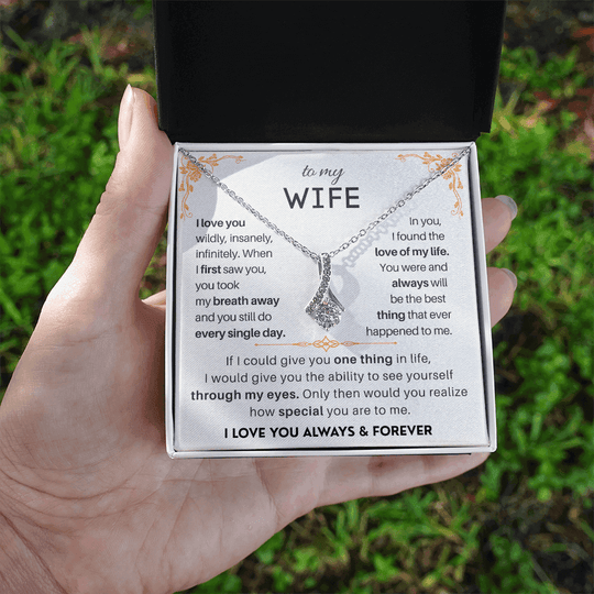 To My Beautiful Wife - Gift Set - SSD18V Jewelry ShineOn Fulfillment