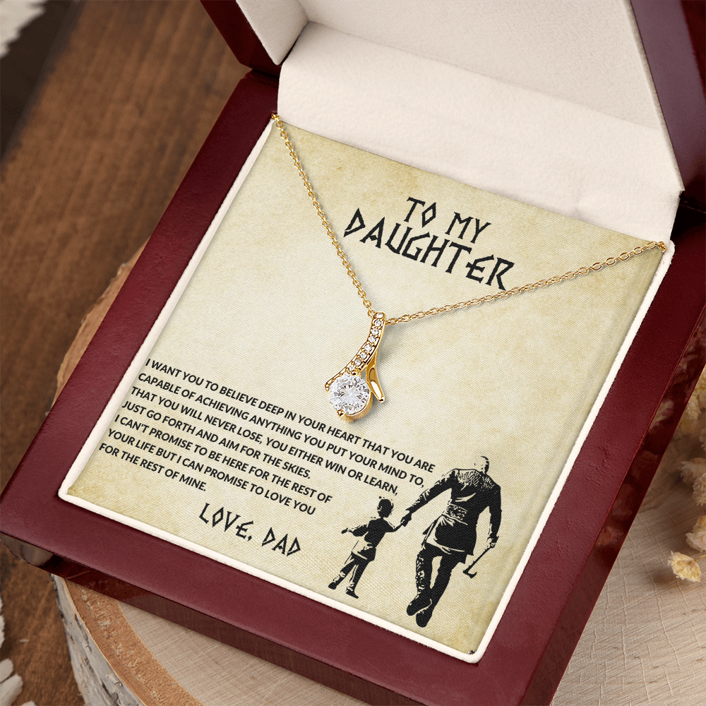 To My Daughter - Believe Deep - Gift Set - SSD33V3 Jewelry ShineOn Fulfillment