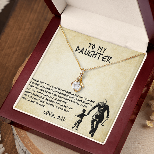To My Daughter - Believe Deep - Gift Set - SSD33V3 Jewelry ShineOn Fulfillment