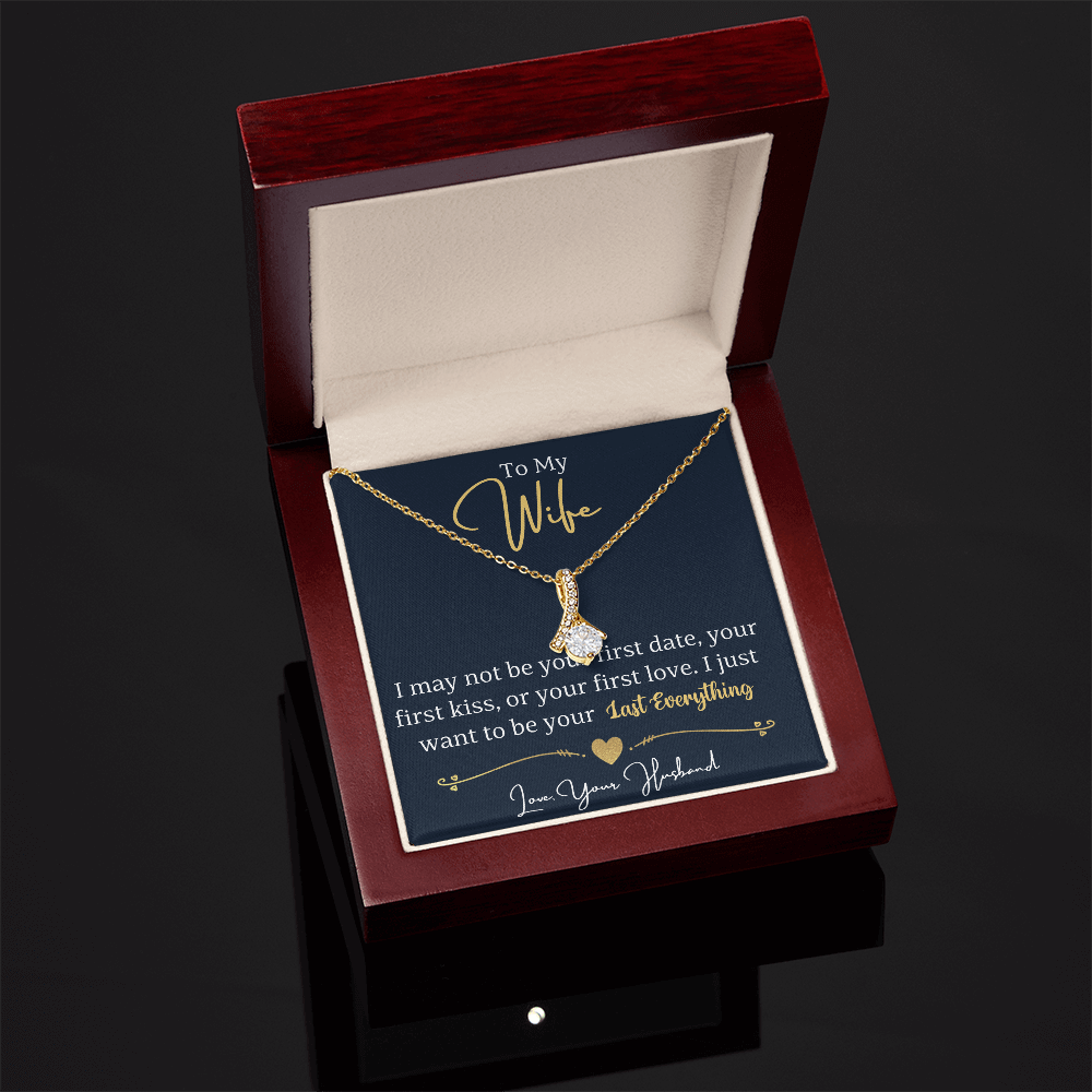 To My Wife - Last Everything - Beautiful Gift Set - SSW24 Jewelry ShineOn Fulfillment
