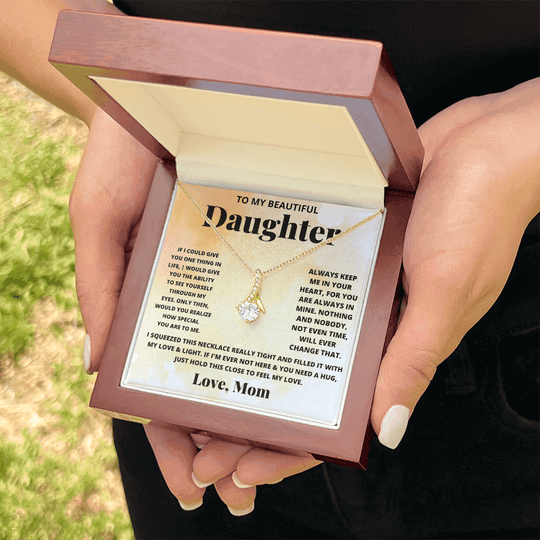 To My Daughter - Feel My Love - Gift Set - SSD32 Jewelry ShineOn Fulfillment