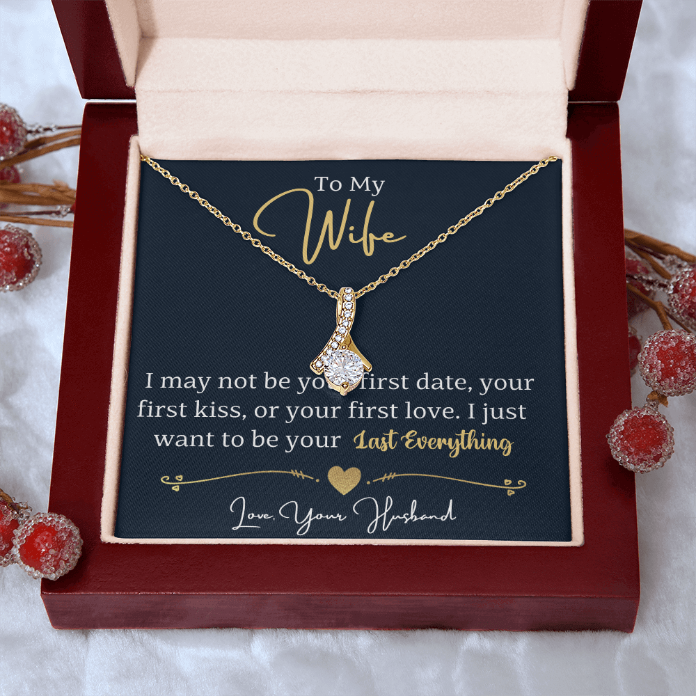 To My Wife - Last Everything - Beautiful Gift Set - SSW24 Jewelry ShineOn Fulfillment
