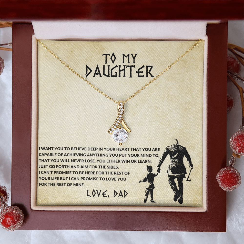 To My Daughter - Believe Deep - Gift Set - SSD33V3 Jewelry ShineOn Fulfillment