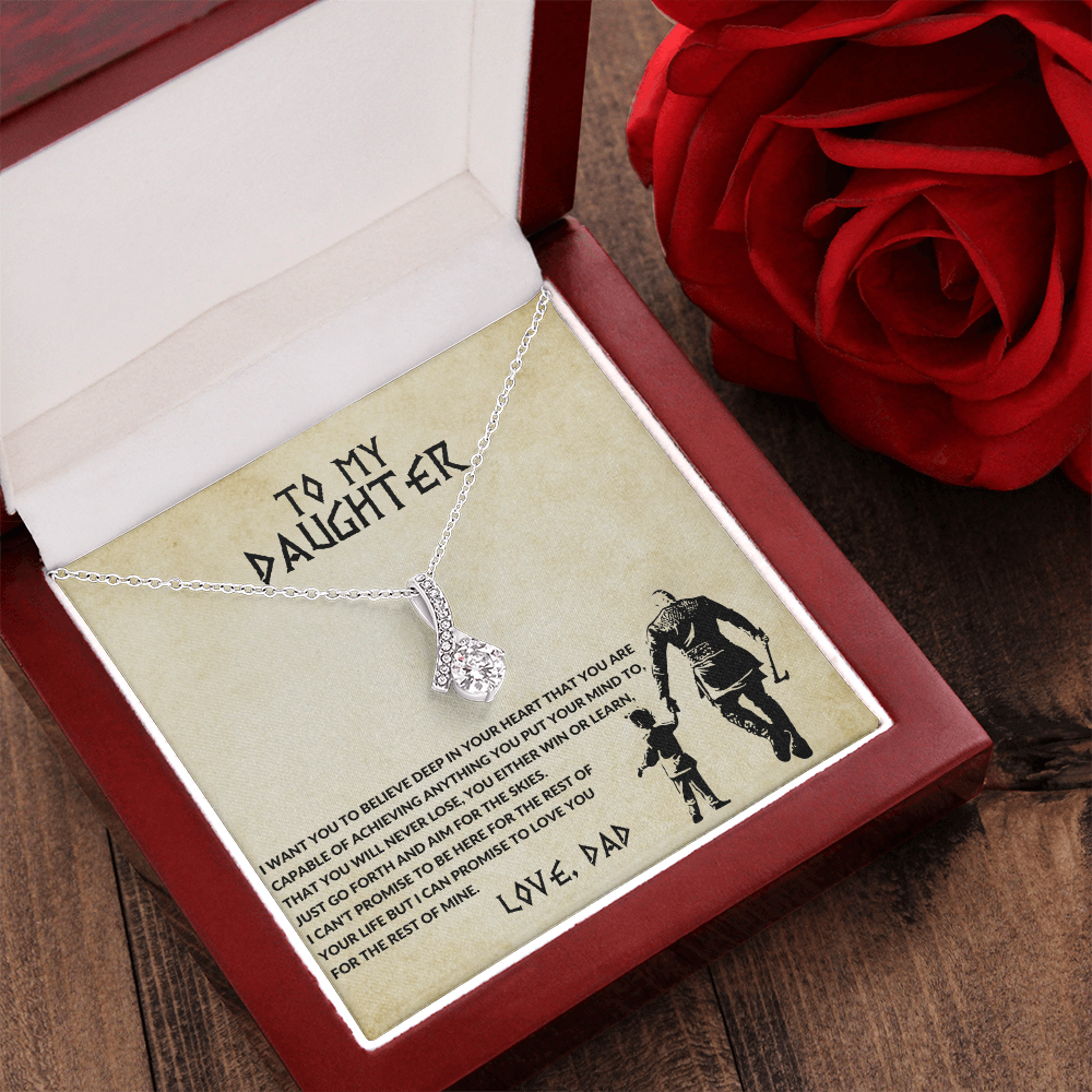 To My Daughter - Believe Deep - Gift Set - SSD33V3 Jewelry ShineOn Fulfillment