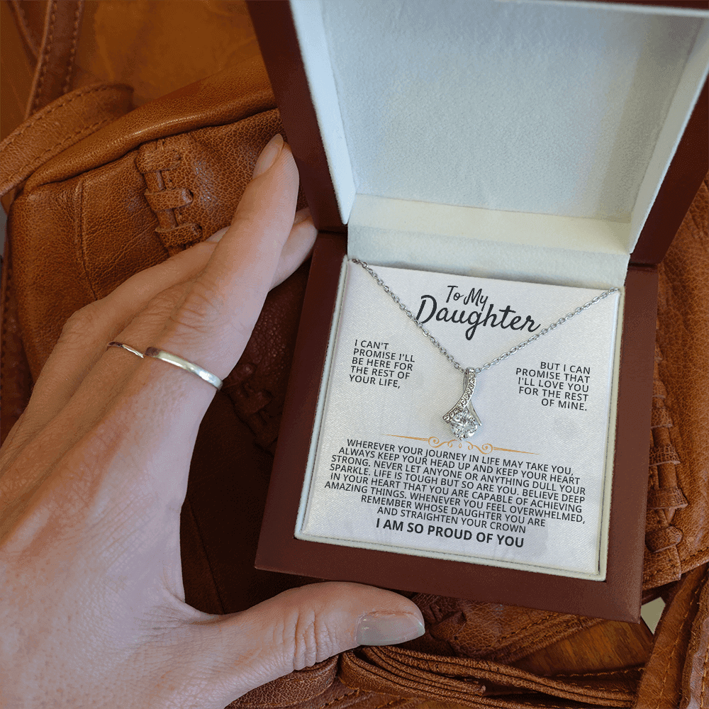 To My Daughter - Pround Of You - Gift Set - SSD18V2 Jewelry ShineOn Fulfillment