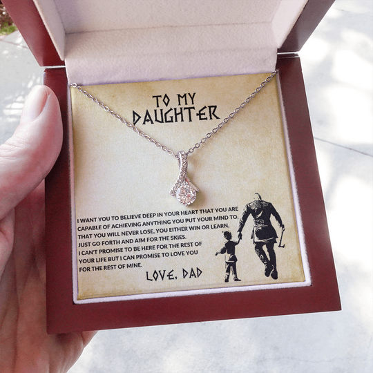 To My Daughter - Believe Deep - Gift Set - SSD33V3 Jewelry ShineOn Fulfillment