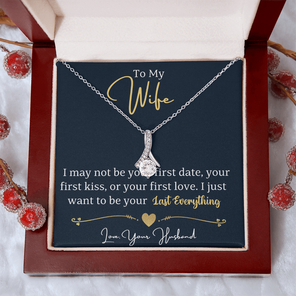 To My Wife - Last Everything - Beautiful Gift Set - SSW24 Jewelry ShineOn Fulfillment