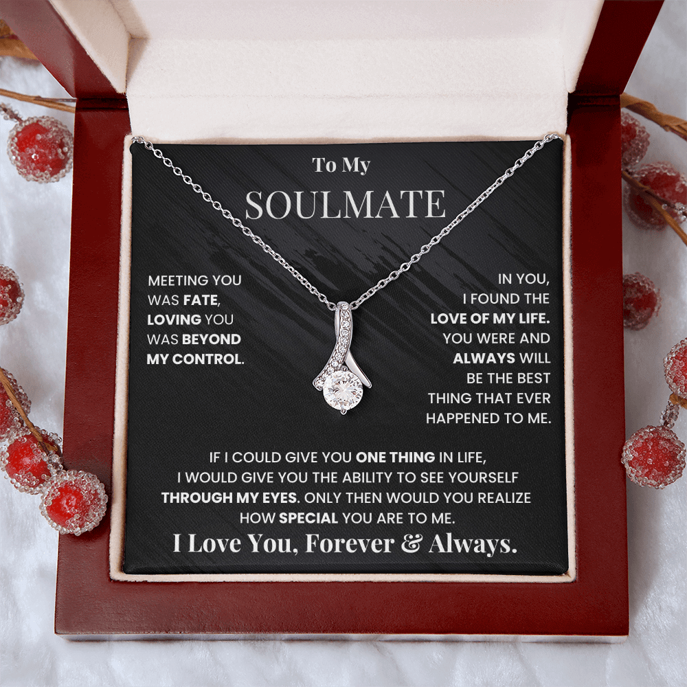 Beyond My Control captivating love pendant inside luxury box, romantic 2026 anniversary gift for her.