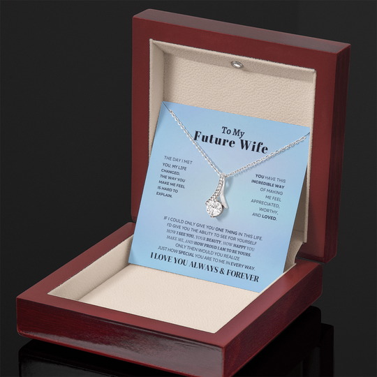 To My Future Wife - Beautiful Gift Set - SS162 Jewelry ShineOn Fulfillment