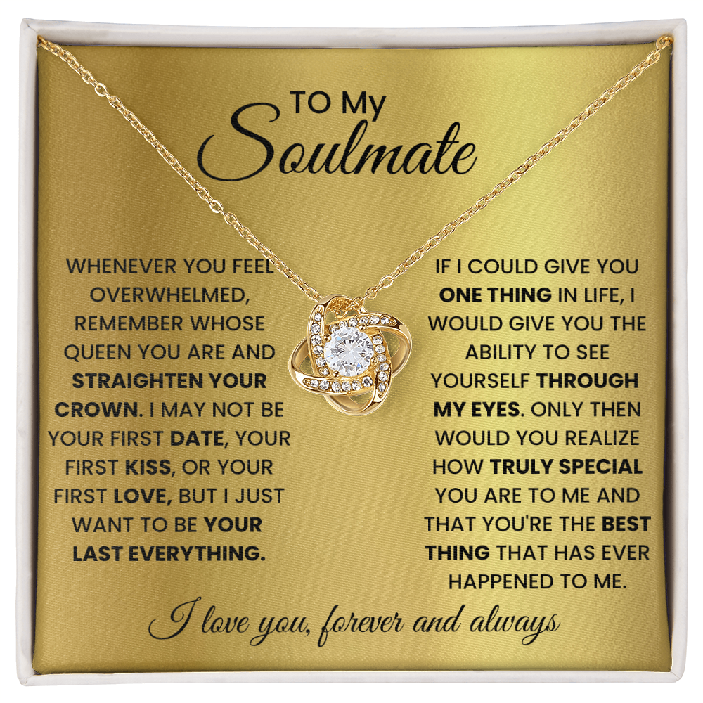 To My Soulmate - Beautiful Gift Set - SSSM2 Jewelry ShineOn Fulfillment
