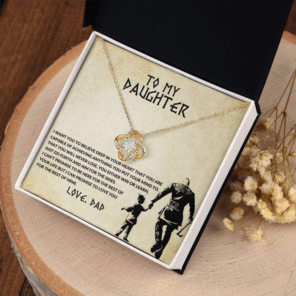 To My Daughter - Believe Deep - Beautiful Gift Set - SSD33V2 Jewelry ShineOn Fulfillment