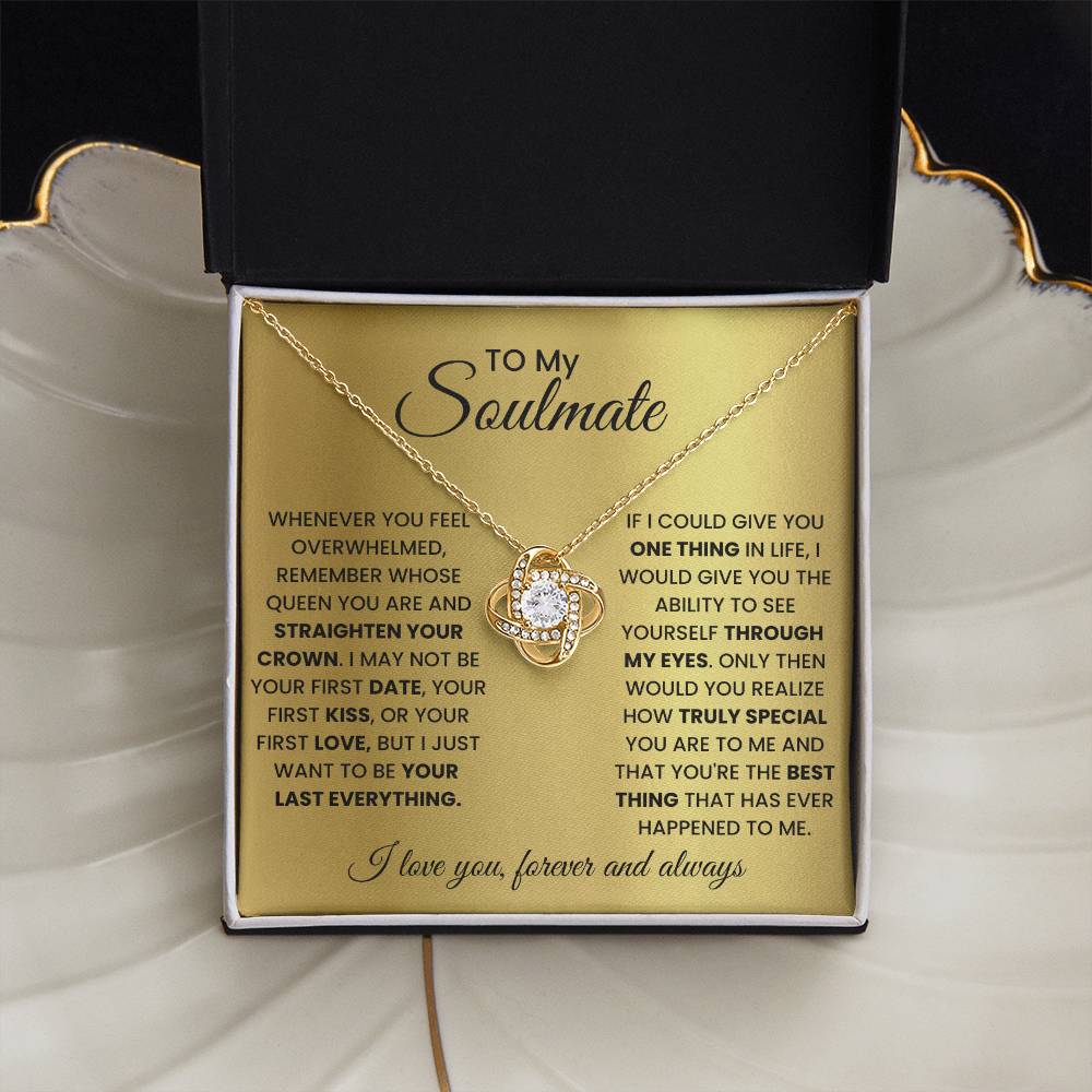 To My Soulmate - Beautiful Gift Set - SSSM2 Jewelry ShineOn Fulfillment