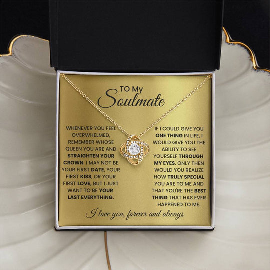 To My Soulmate - Beautiful Gift Set - SSSM2 Jewelry ShineOn Fulfillment
