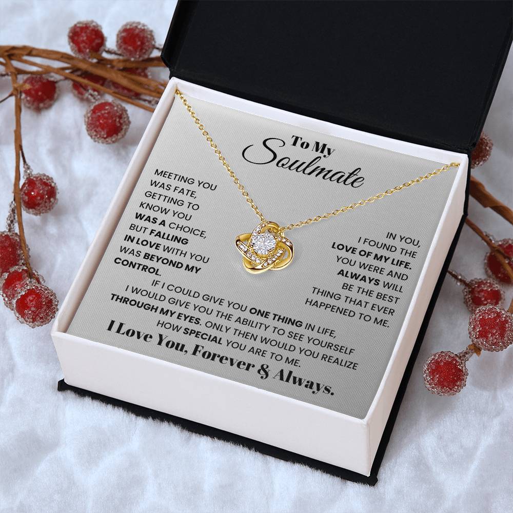 To My Soulmate - Beautiful Gift Set - SSS1 Jewelry ShineOn Fulfillment