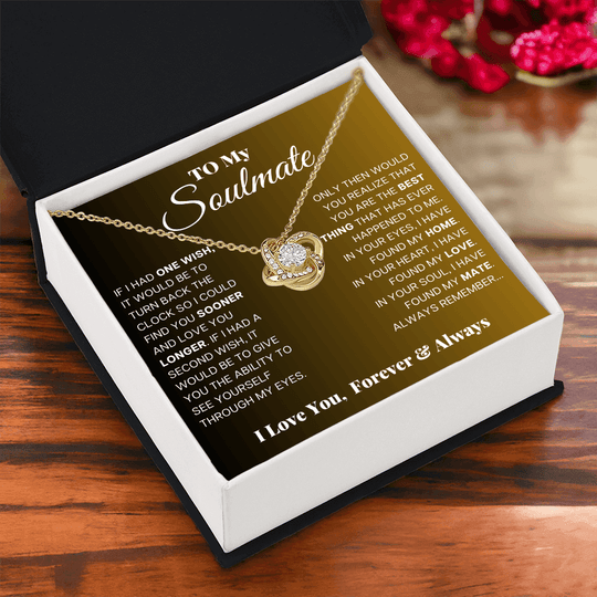 To My Soulmate - Beautiful Gift Set - SSSM5V Jewelry ShineOn Fulfillment