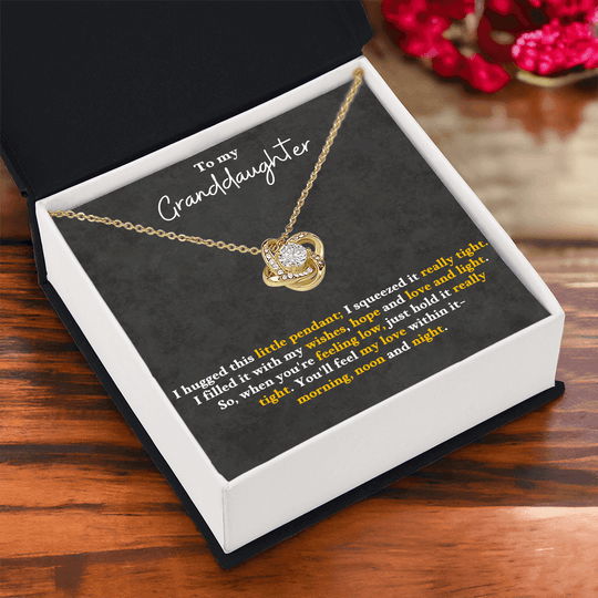 Granddaughter Necklace – Meaningful Gift for Granddaughter IVG26V2