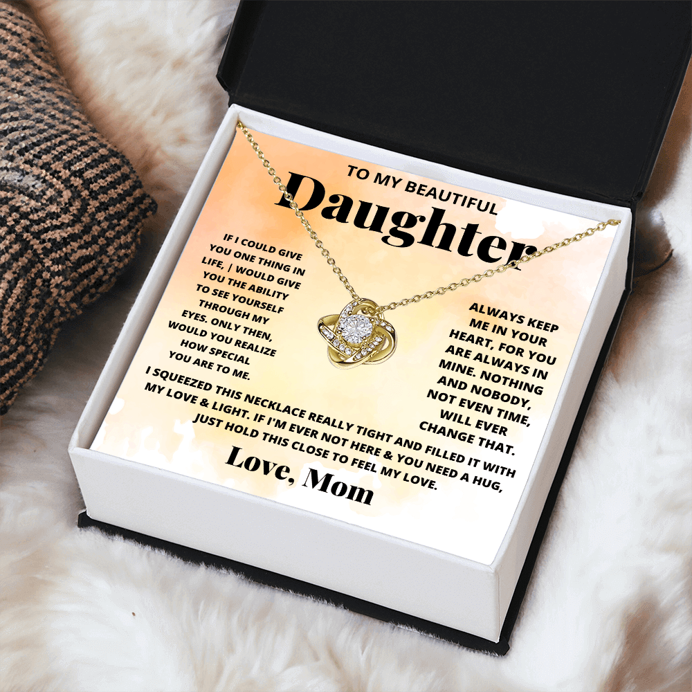 To My Daughter - Feel My Love - Beautiful Gift Set - SSD32 Jewelry ShineOn Fulfillment
