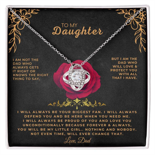 To My Daughter - Love Dad - Beautiful Gift Set - SS461V16 Jewelry ShineOn Fulfillment