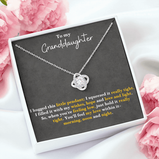 Granddaughter Necklace – Meaningful Gift for Granddaughter IVG26V2