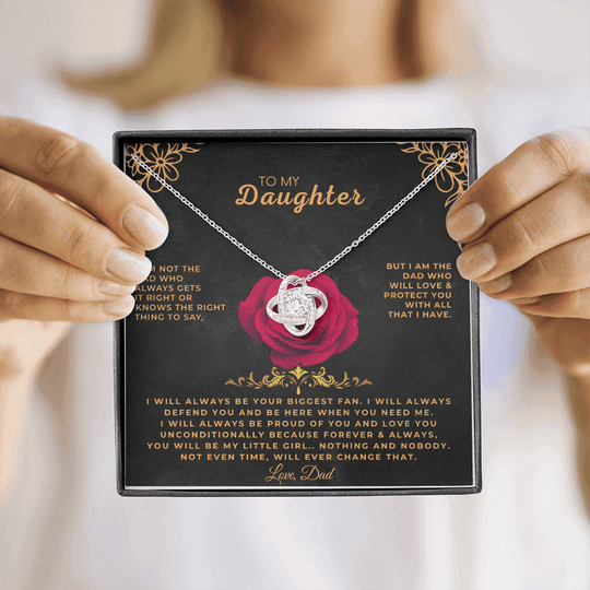 To My Daughter - Love Dad - Beautiful Gift Set - SS461V16 Jewelry ShineOn Fulfillment